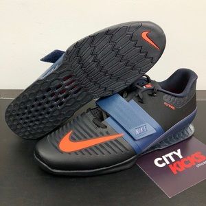 Nike Romaleos 3 Weightlifting Shoes Black Crimson